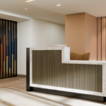 Artist's rendering of fitness center interior