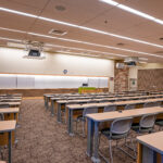 large modern lecture classroom