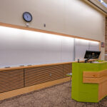 large modern lecture classroom