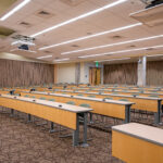 large modern lecture classroom