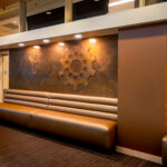 interior showing art and seating area